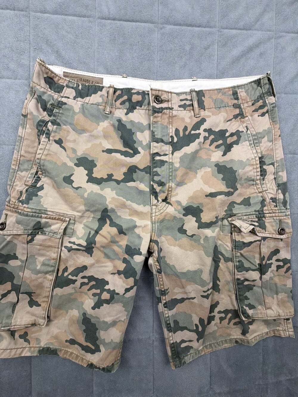 Levi's Men's Camouflage Cargo Shorts, Size 36